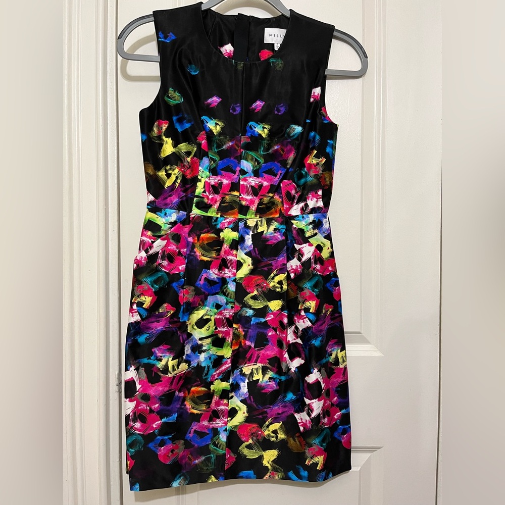 Milly NWT Graffiti Coco Dress Sz 0